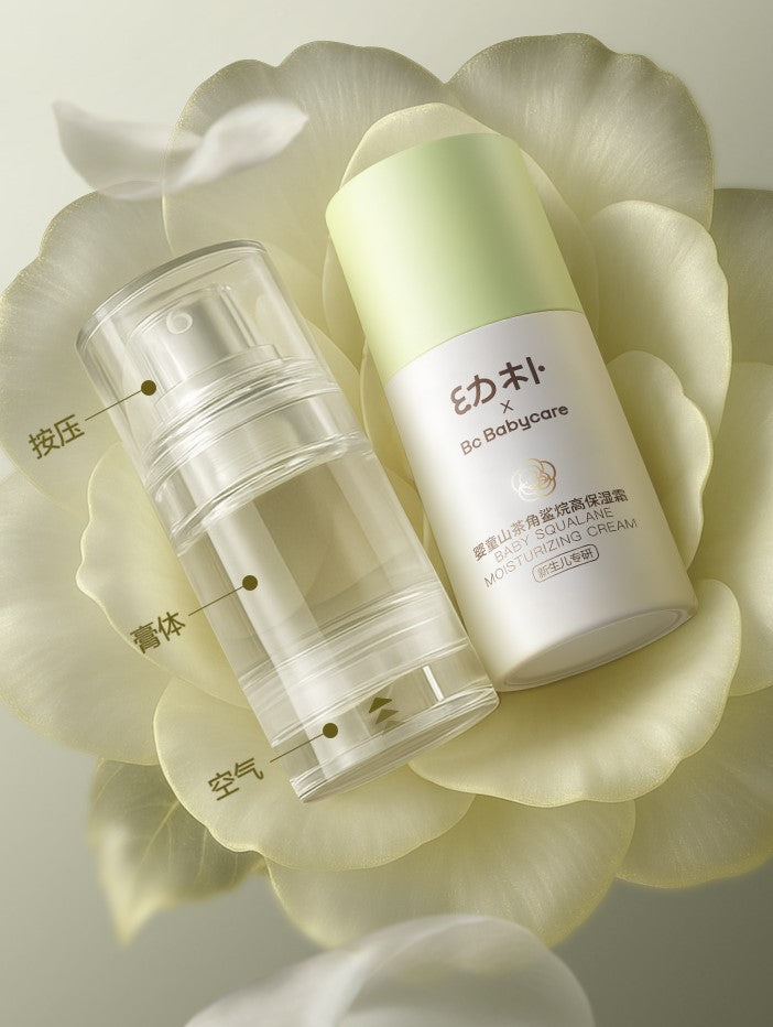 Babycare Baby Squalane Moisturizing Cream 50g babycare婴童山茶角鲨烷高保湿面霜