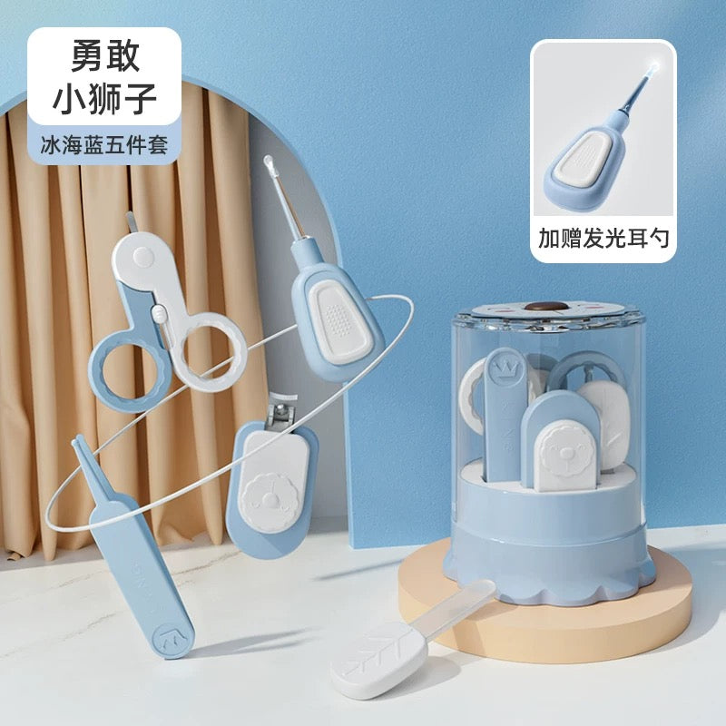 Joyncleon Little Lion Baby Nail Clipper Set 4/5pcs 婧麒小狮子婴儿指甲剪套装
