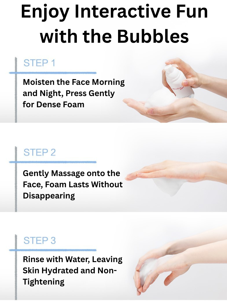 WINONA Baby Extra Moisturizing Cloud Soft Cleansing Foam 100ml 薇诺娜宝贝倍润云柔洁面泡沫