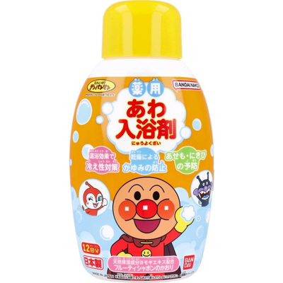 BANDAI Anpanman Bubble Bath Shower Gel 245ml 万代面包超人泡泡沐浴露