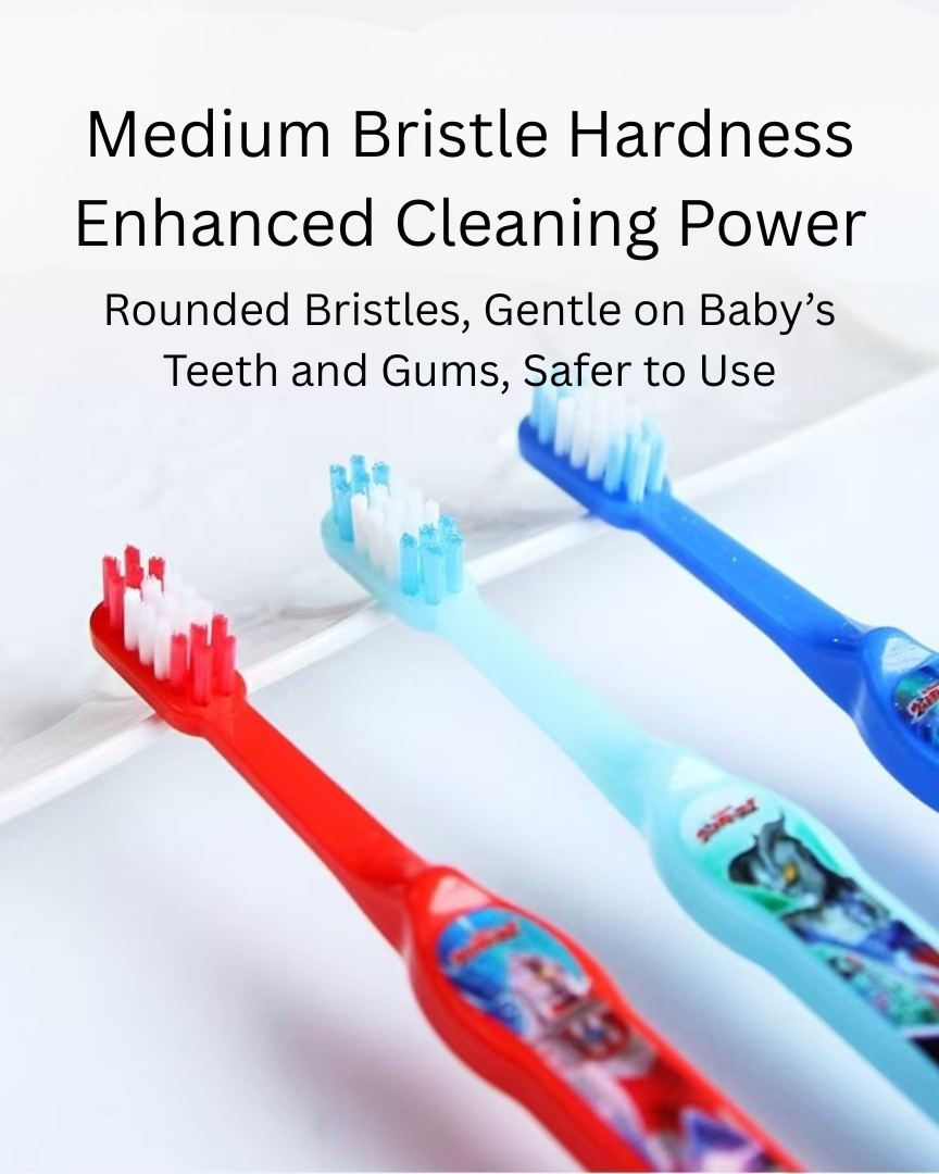 BANDAI Children’s Toothbrush 3pcs/pack 万代儿童牙刷