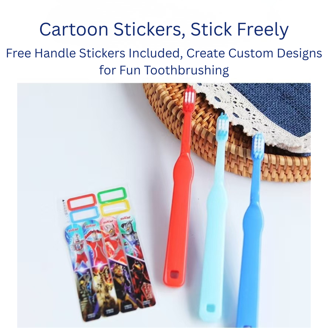 BANDAI Children’s Toothbrush 3pcs/pack 万代儿童牙刷