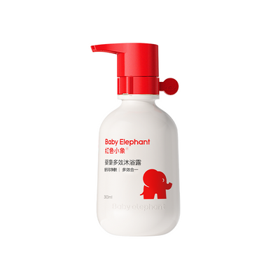 Baby Elephant Baby Multi-Effect Body Wash 300ml 红色小象婴童多效沐浴露