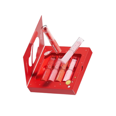 Baby Elephant Cosmic Wonders Sweetheart Lipstick Set 2.8g*4pcs/Set 红色小象宇宙奇趣甜心精华口红套装