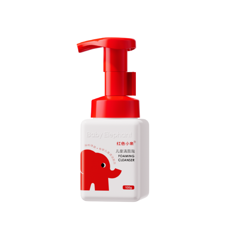 Baby Elephant Foaming Cleanser 100g 红色小象儿童洁面泡