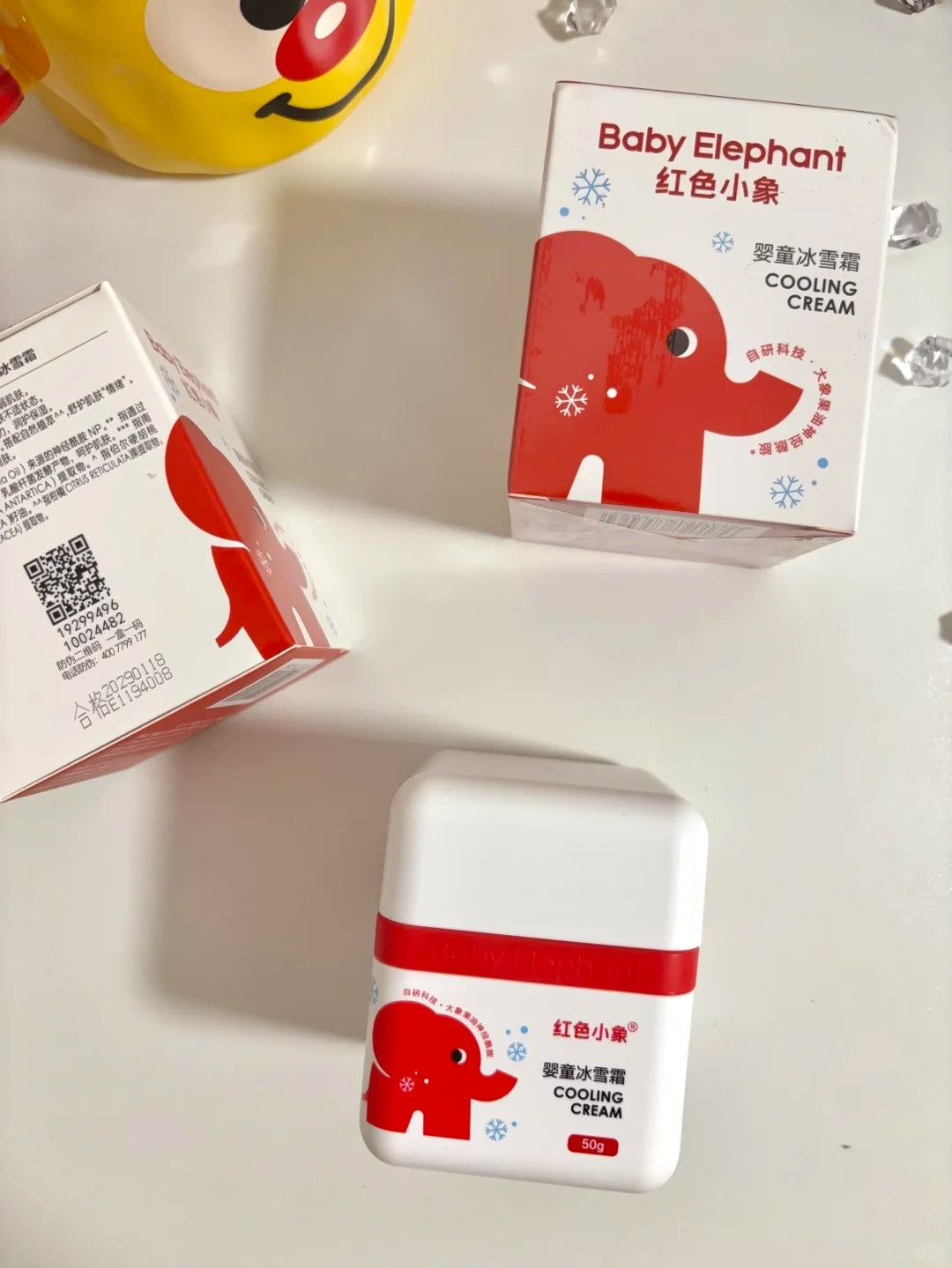 Baby Elephant Baby Cooling Cream 50g 红色小象婴童冰雪霜