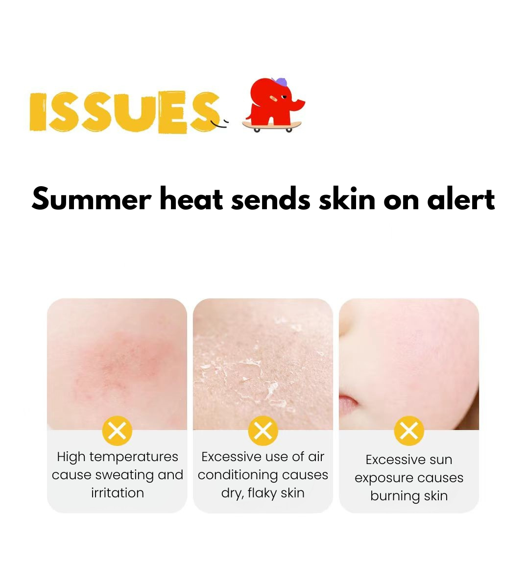 Baby Elephant Baby Cooling Cream 50g 红色小象婴童冰雪霜