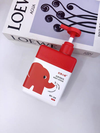 Baby Elephant Body Lotion 100g/400g 红色小象全家润肤乳