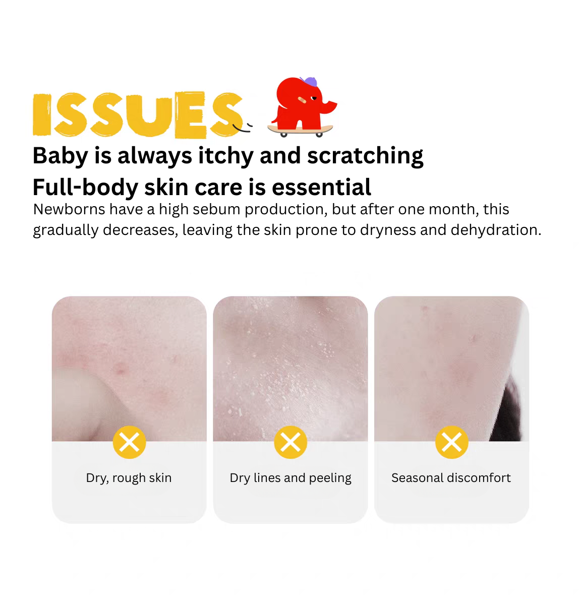 Baby Elephant Body Lotion 100g/400g 红色小象全家润肤乳