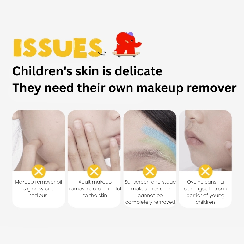 Baby Elephant Cosmic Wonders Kids Makeup Remover 100ml 红色小象宇宙奇趣儿童卸妆水