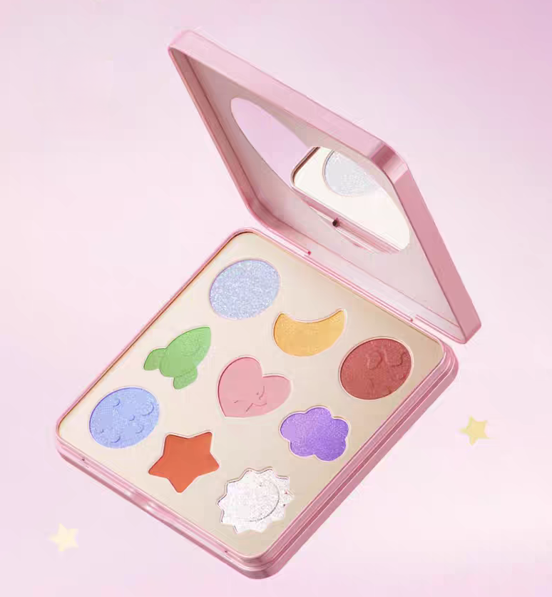 Baby Elephant Cosmic Wonders Starfall Eyeshadow Palette 9g 红色小象宇宙奇趣星落眼影盘