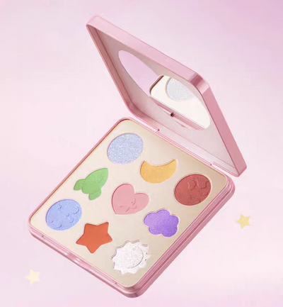 Baby Elephant Cosmic Wonders Starfall Eyeshadow Palette 9g 红色小象宇宙奇趣星落眼影盘