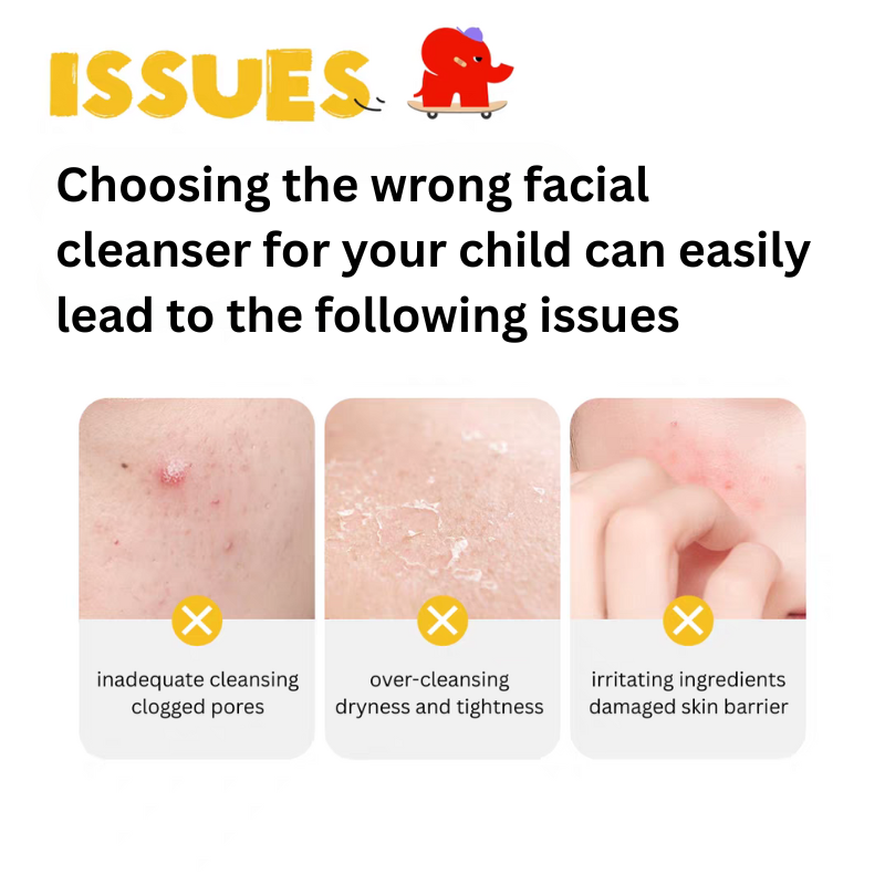 Baby Elephant Foaming Cleanser 100g 红色小象儿童洁面泡