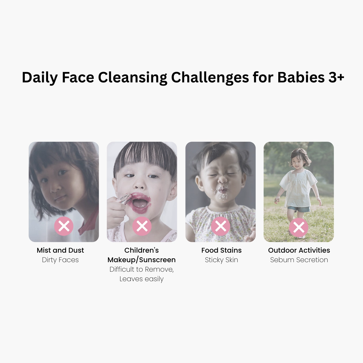 Baby Elephant Kids Cloud-Like Softening Cleansing Foam 110ml 红色小象儿童云感柔润洁面泡泡