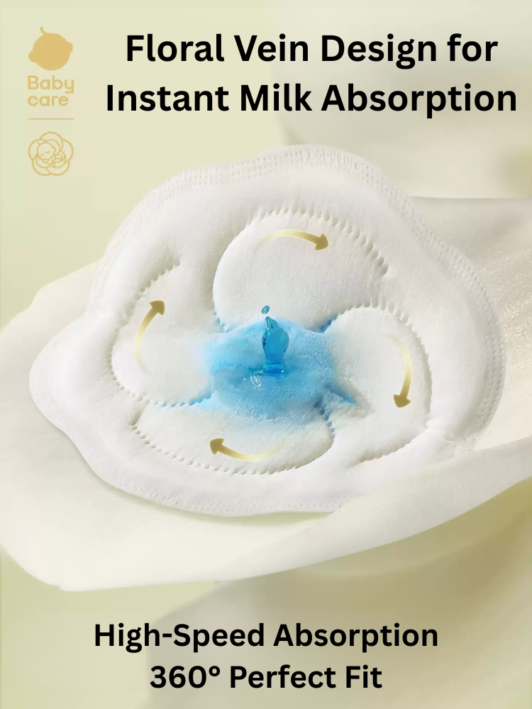 Babycare Camellia Soft Touch Nursing Pads 100pcs/120pcs Babycare山茶花轻柔防溢乳垫