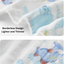 Babycare Cotton Gauze Petal Bib 3pcs babycare纱布花瓣围嘴