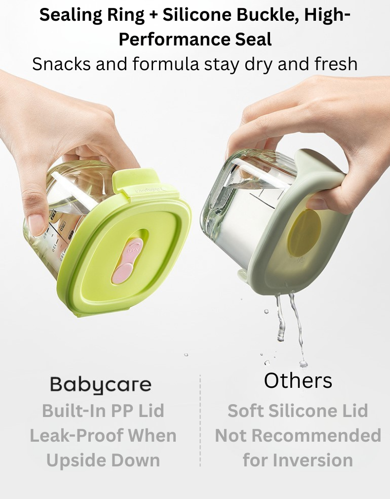 Babycare Glass Food Storage Container 180/220ml babycare玻璃辅食盒