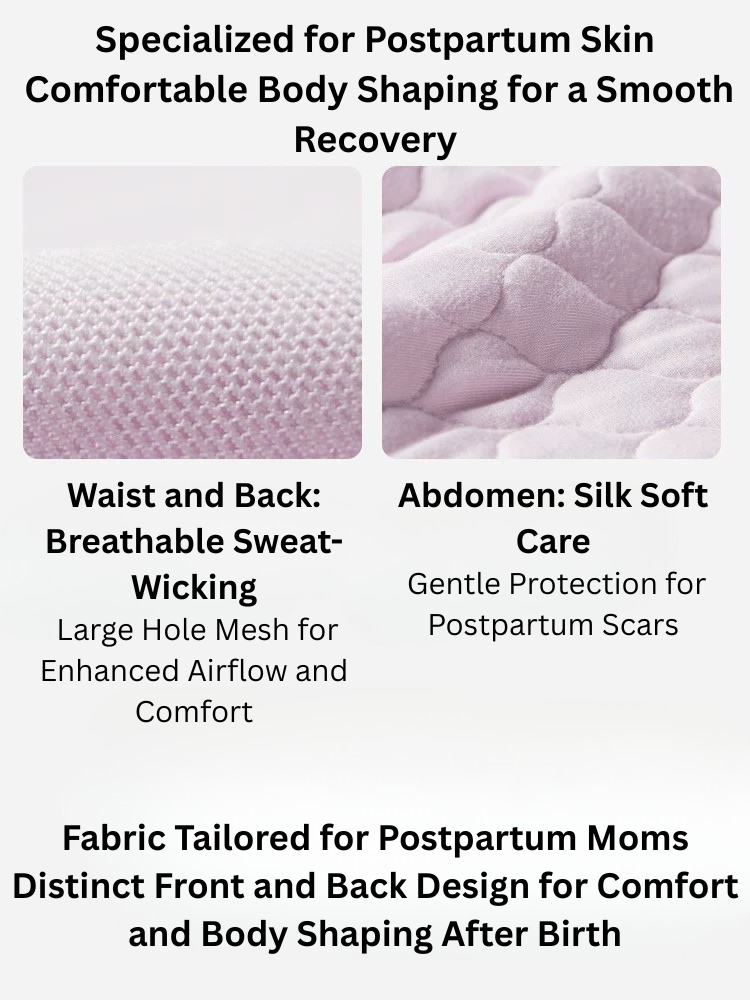 Babycare Modal Silk Postpartum Abdominal Binder Breathable Recovery Belt for C-Section & Belly Support babycare莫代尔蚕丝款产后束腹带