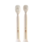 Babycare Silicone Newborn Spoon + Feeding Spoon Set 2pcs babycare硅胶新生儿勺＋辅食勺两件套