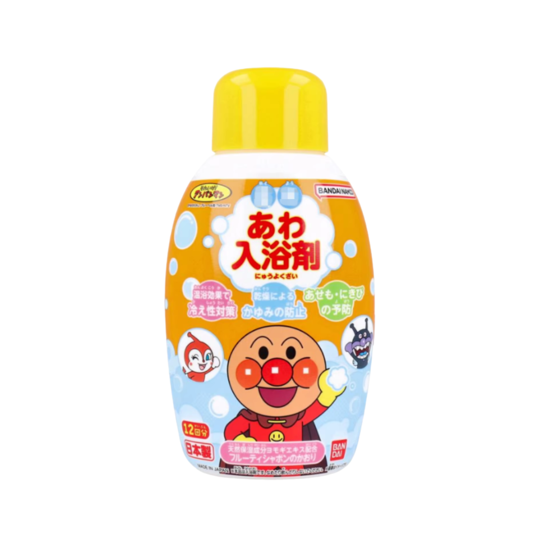 BANDAI Anpanman Bubble Bath Shower Gel 245ml 万代面包超人泡泡沐浴露