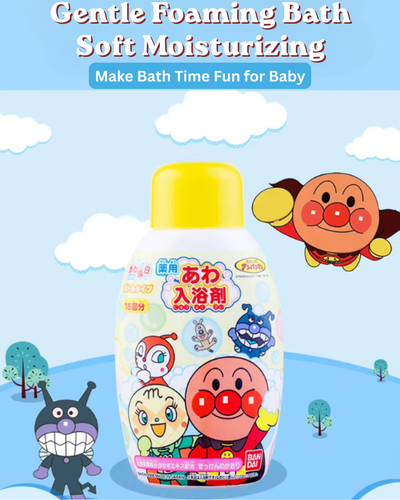 BANDAI Anpanman Bubble Bath Shower Gel 245ml 万代面包超人泡泡沐浴露