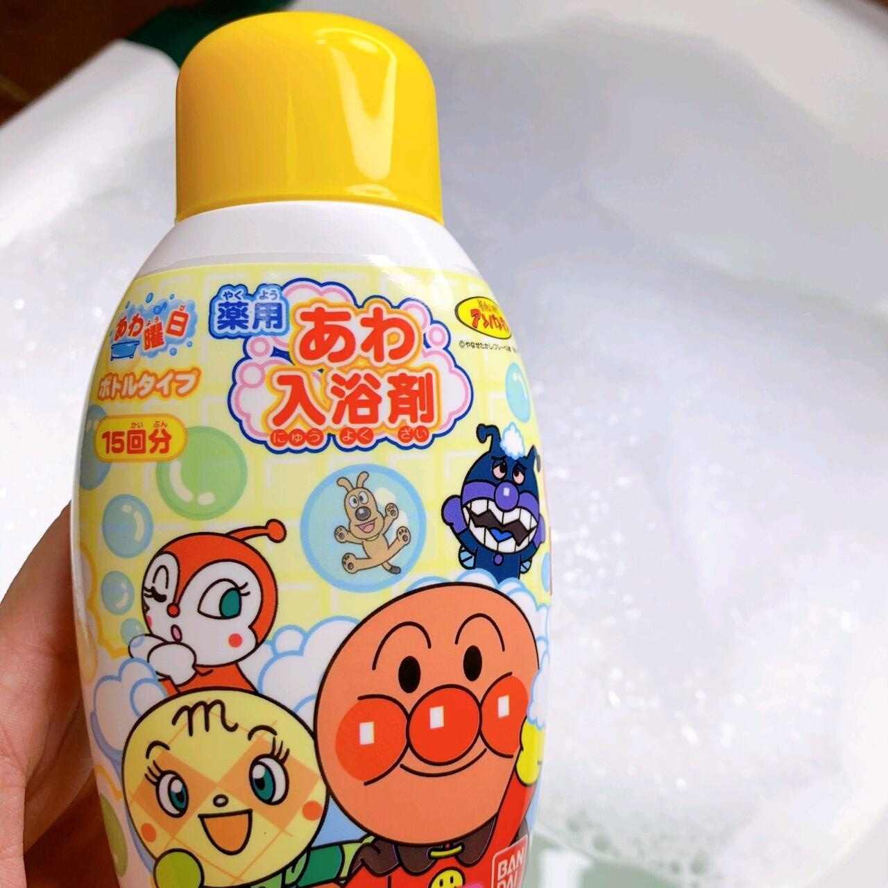 BANDAI Anpanman Bubble Bath Shower Gel 245ml 万代面包超人泡泡沐浴露