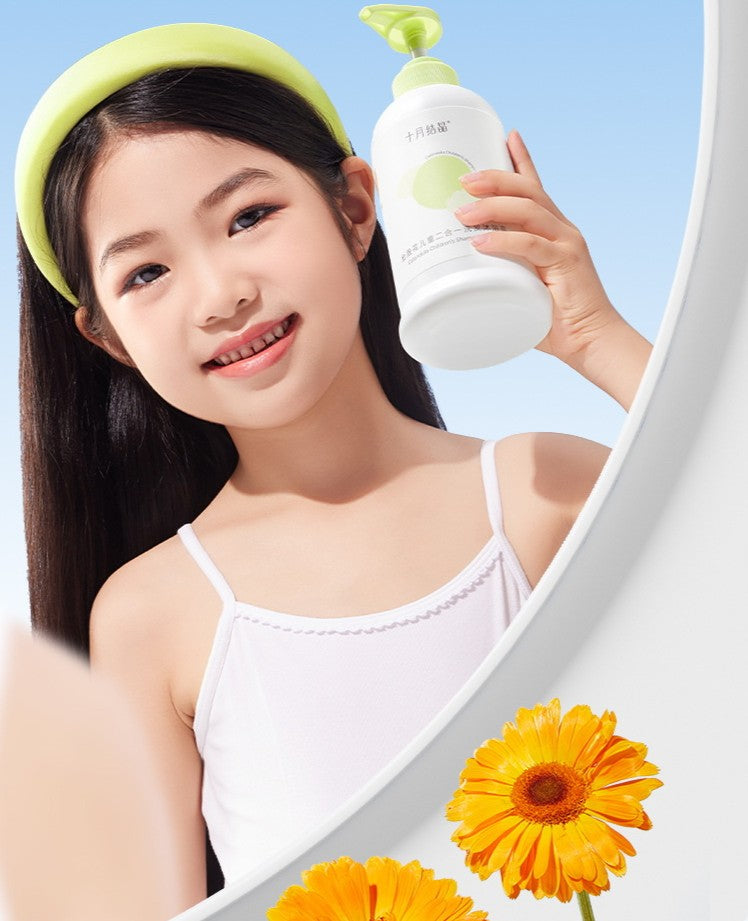 Be A Better Mom Calendula Children's Shampoo & Bath 400ml 十月结晶金盏花儿童二合一洗发沐浴露