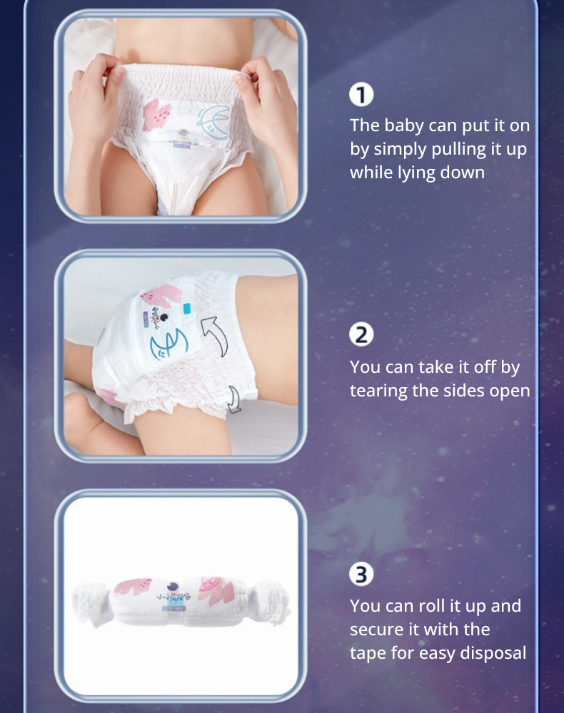 Be A Better Mom Adventurer Pull-up Diapers 32/30/28/24pcs 十月结晶冒险家拉拉裤