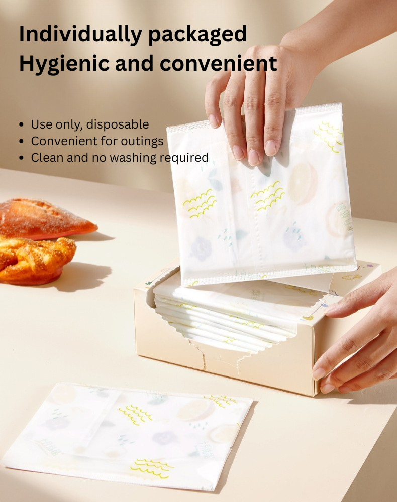 Be A Better Mom Disposable Baby Bibs 20pcs/box 十月结晶一次性宝宝围兜