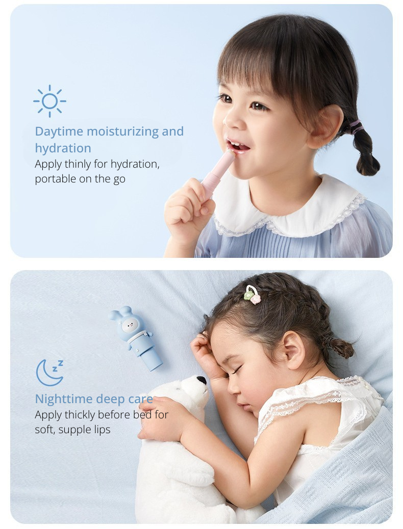 Be A Better Mom Dudu Rabbit Baby Moisturizing Lip Balm 3g 十月结晶嘟嘟兔婴童滋润唇膏