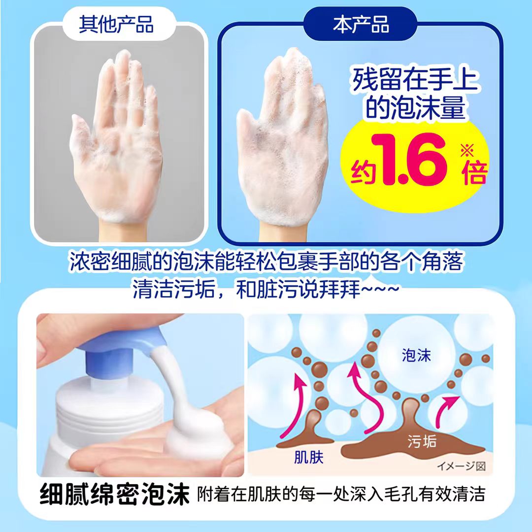 Biore Children's Foaming Hand Wash 250ml 碧柔儿童泡沫洗手液