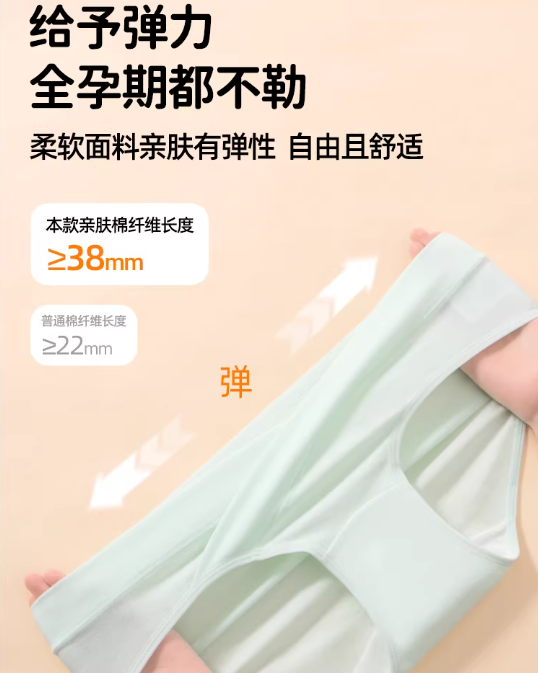 DIFKING Maternity Underwear 3pcs 迪福伦孕妇内裤