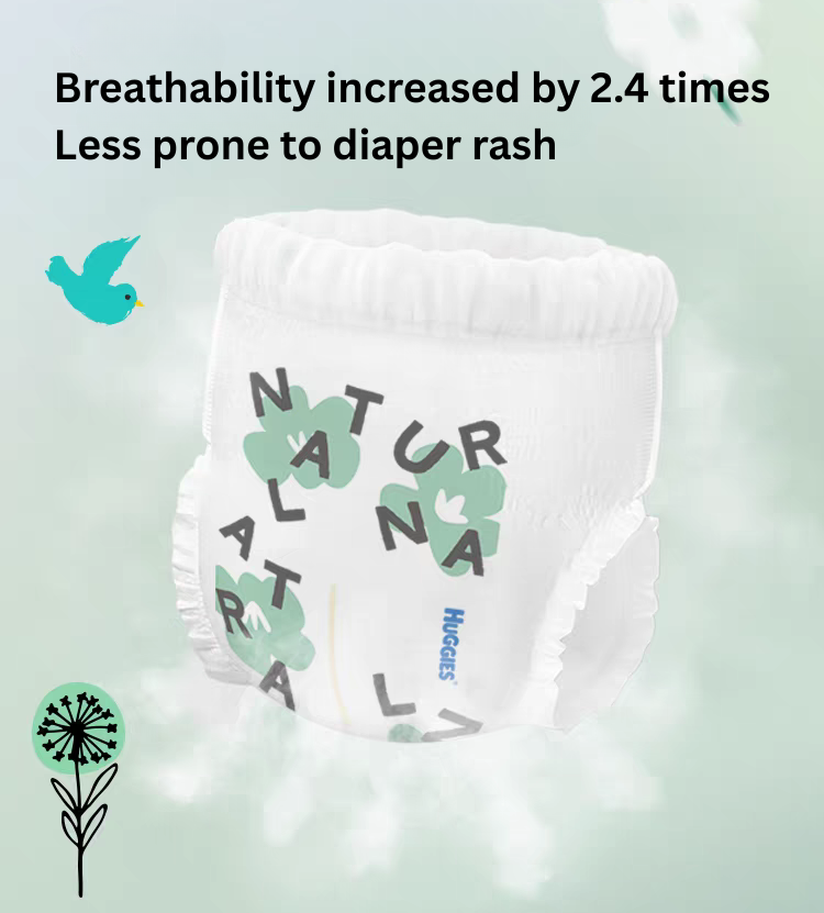 HUGGIES Heart Diamond Forest Pull-Ups 40/34/30/28pcs 好奇心钻装小森林拉拉裤