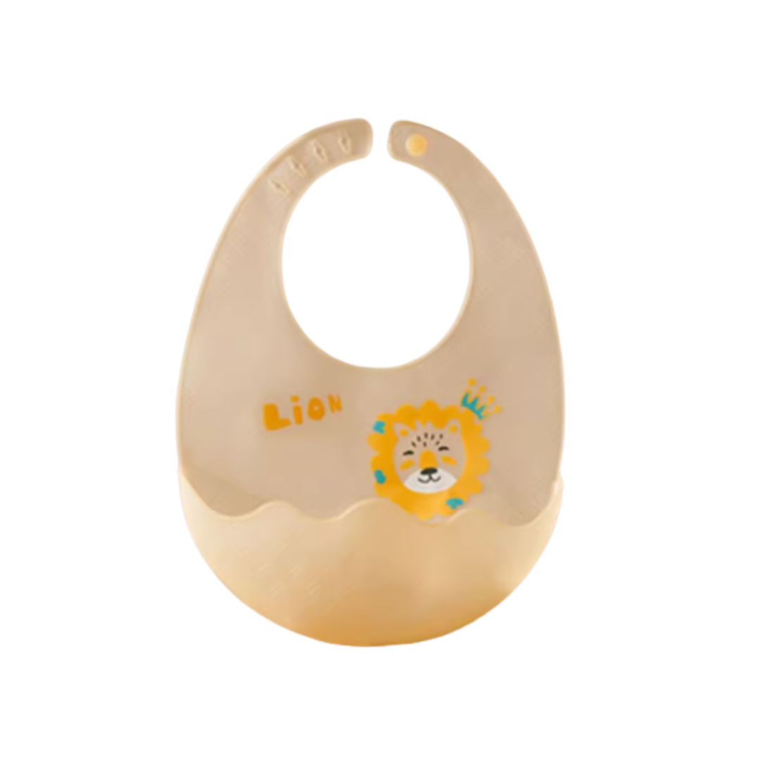 Joyncleon Baby Silicone Bib 婧麒婴儿硅胶围兜