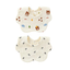 Joyncleon Petal-shaped Bib 2pcs 婧麒花瓣小围嘴