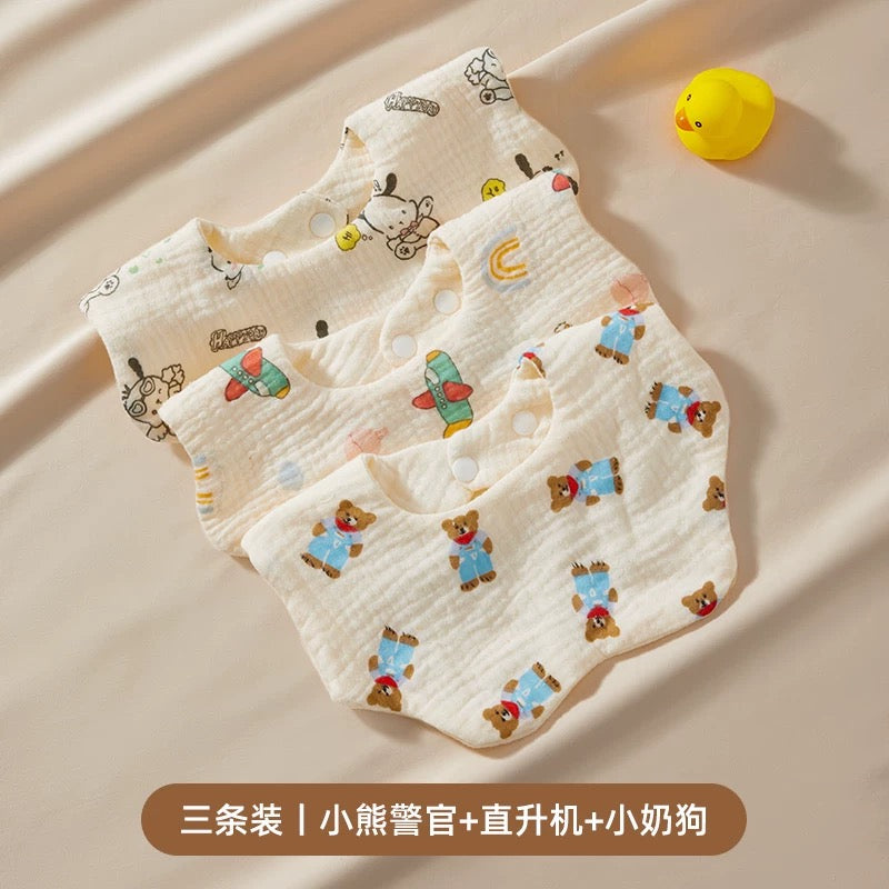 Joyncleon Baby Bib 3pcs 婧麒婴儿围嘴