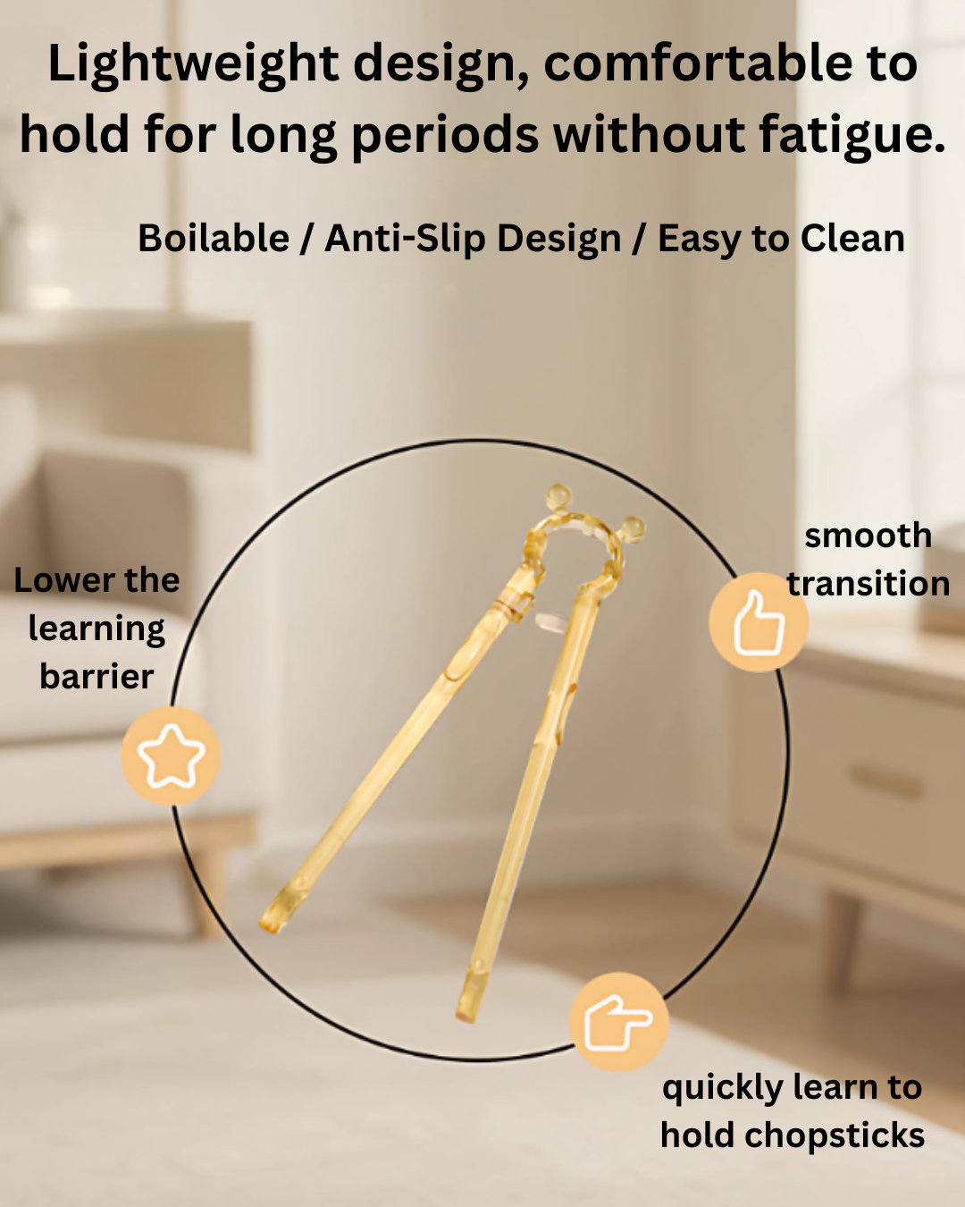 Joyncleon Baby Training Chopsticks 婧麒宝宝学习筷