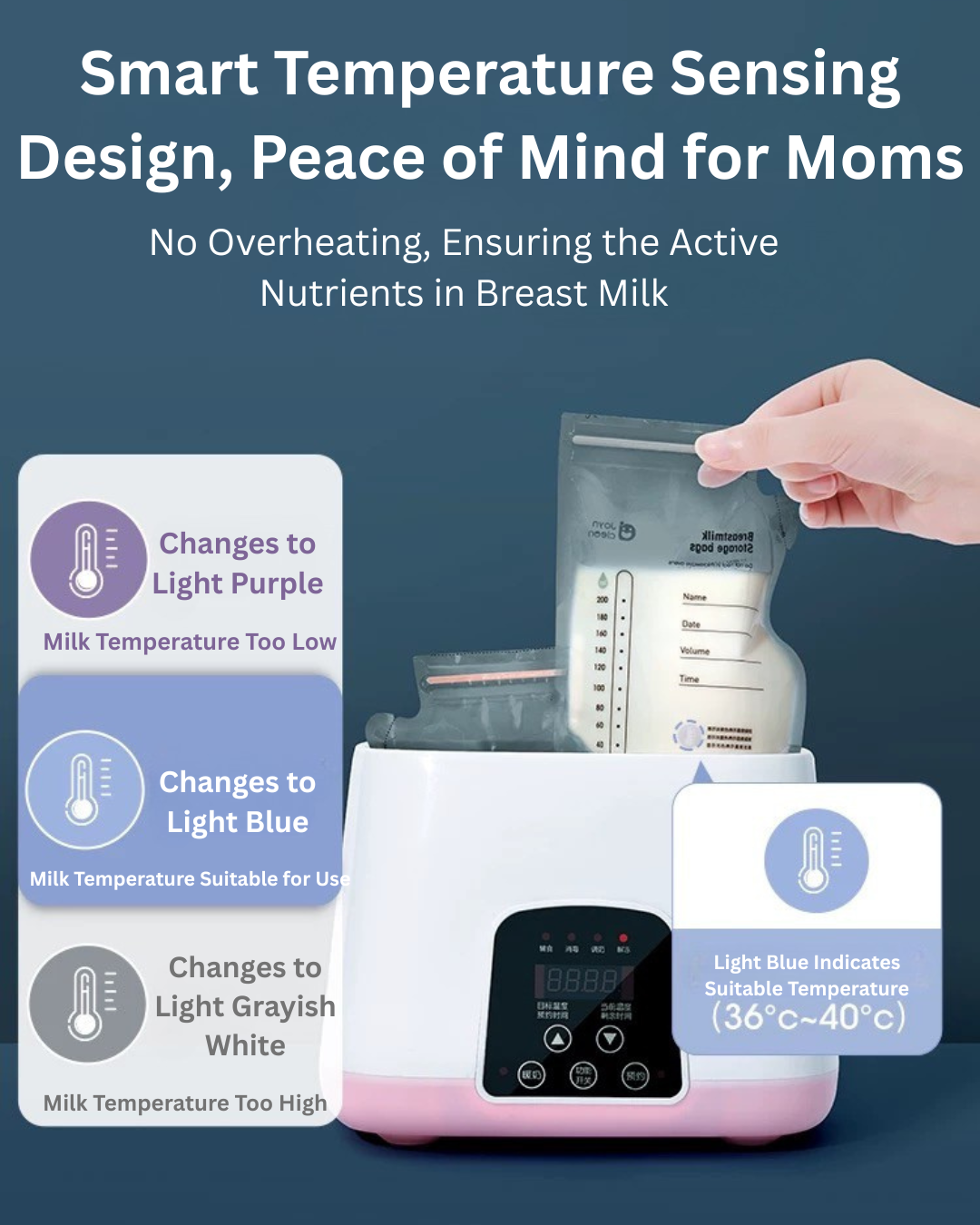 Joyncleon Breast Milk Storage Bag 60pcs 婧麒母乳保鲜袋