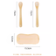 Joyncleon Silicone Soft Spoon 2pcs Set 婧麒硅胶软勺套装