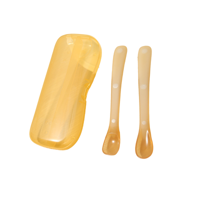 Joyncleon Silicone Soft Spoon 2pcs Set 婧麒硅胶软勺套装