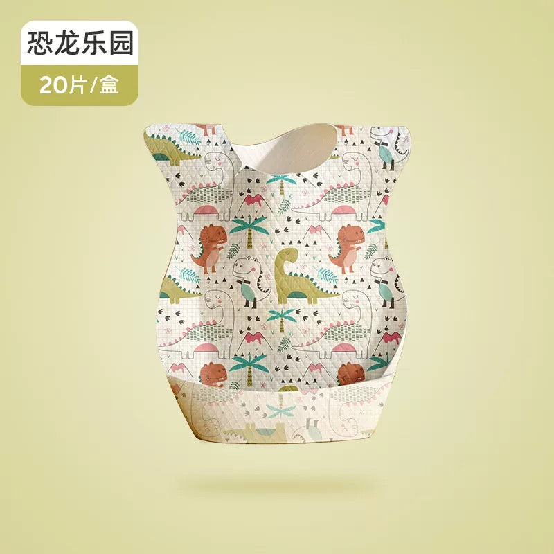 Joyncleon disposable bib 20pcs/box 婧麒一次性围兜