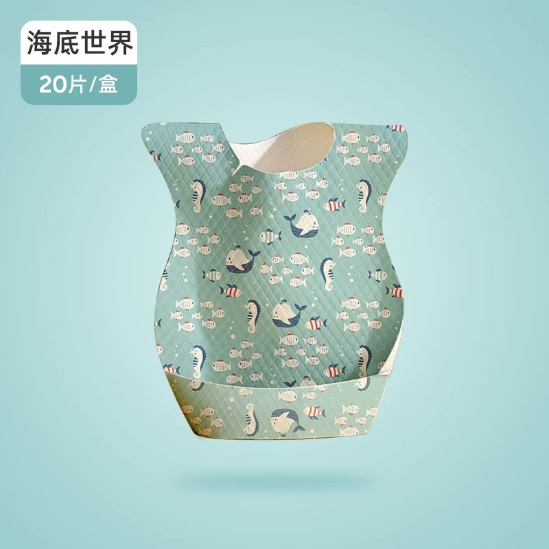 Joyncleon disposable bib 20pcs/box 婧麒一次性围兜