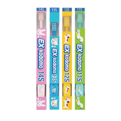 LION EX kodomo Age-Specific Soft Toothbrush 1pcs 狮王婴幼儿童分龄软毛牙刷