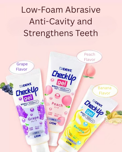 LION Check-Up Children’s Toothpaste 60g 狮王Check-Up儿童护牙素