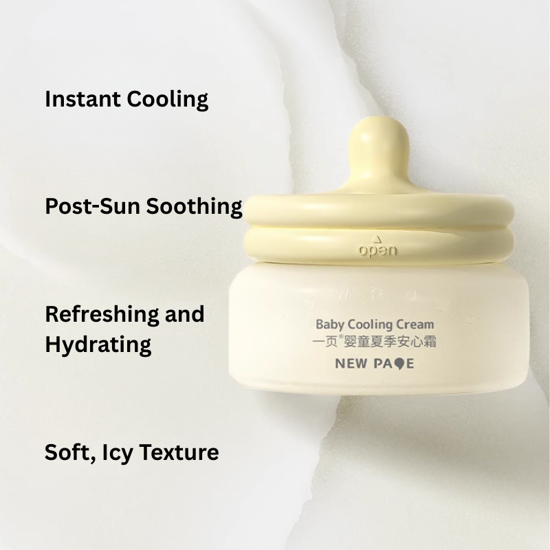 NEWPAGE Baby Cooling Cream 50g 一页婴童夏季安心霜