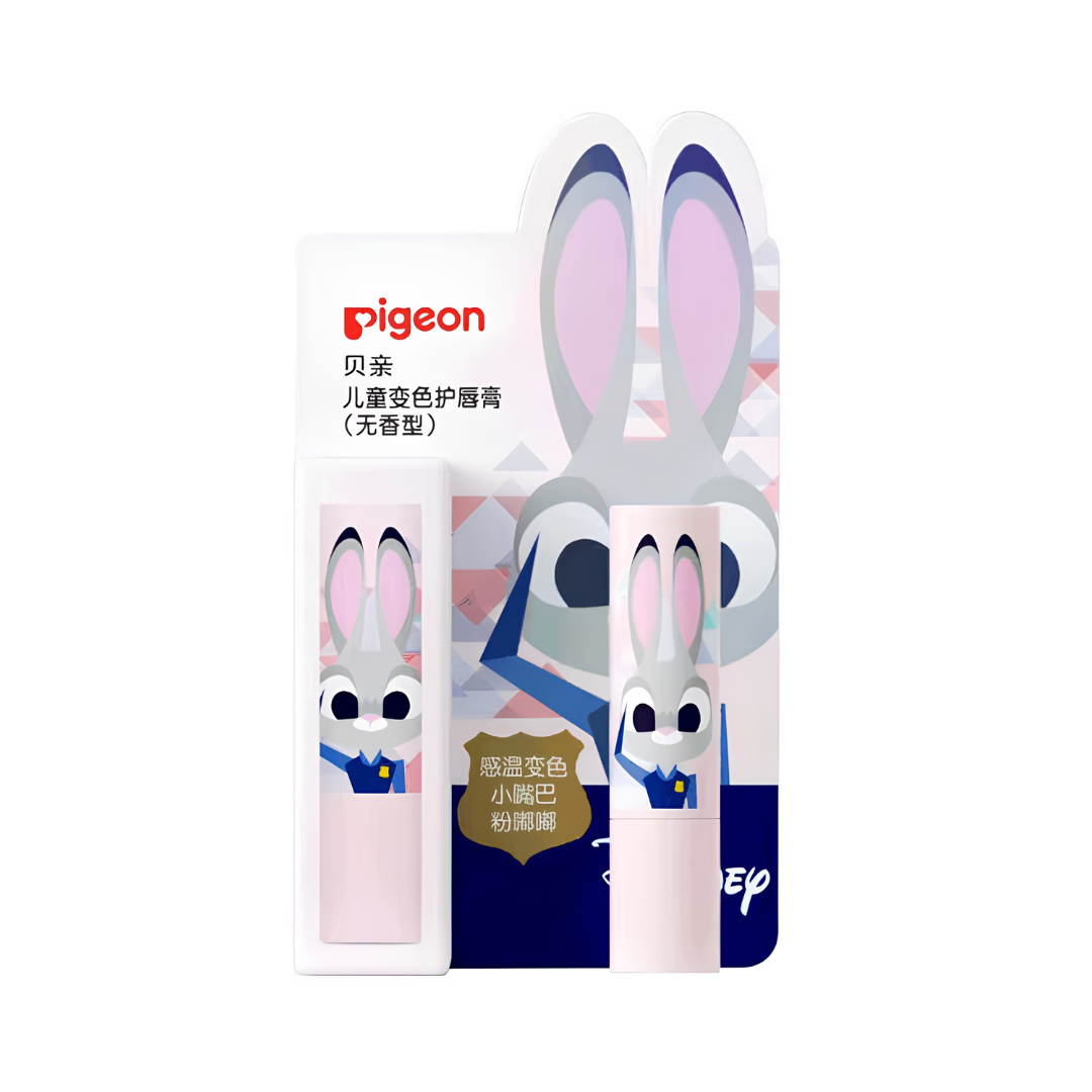 Pigeon Kids Color-Changing Lip Balm 3.8g 贝亲儿童变色护唇膏
