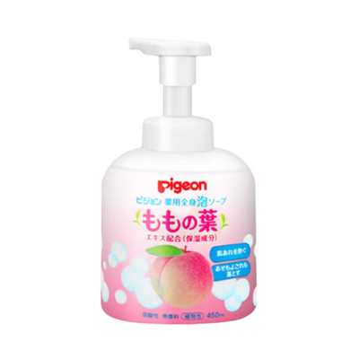 Pigeon Peach Baby 2-in-1 Shampoo & Body Wash 450ml/400ml 贝亲桃子水婴儿洗护洗发沐浴二合一
