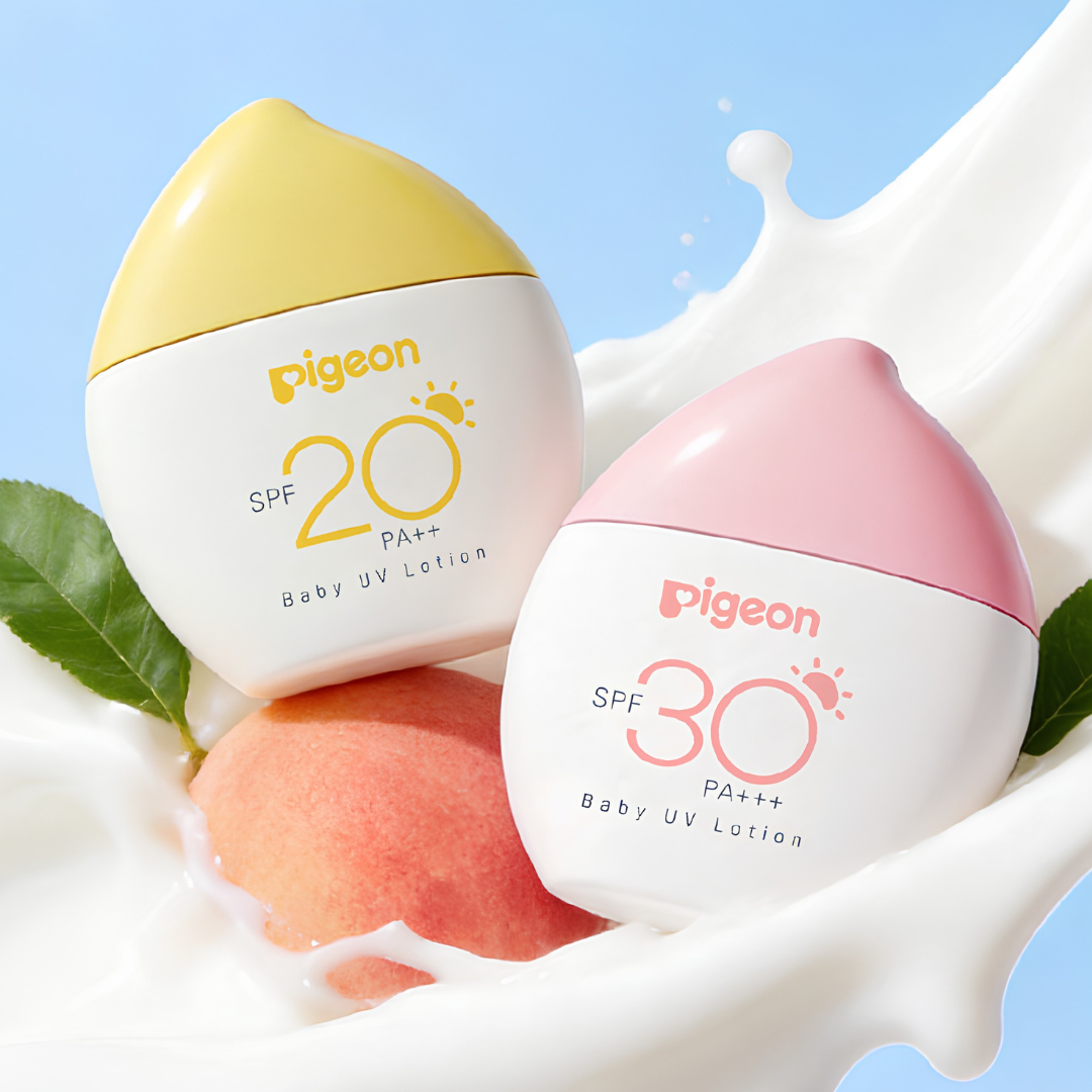 Pigeon Baby Clear Sunscreen Lotion SPF20 PA++/ SPF30 PA+++ 30g 贝亲婴儿清透防晒乳