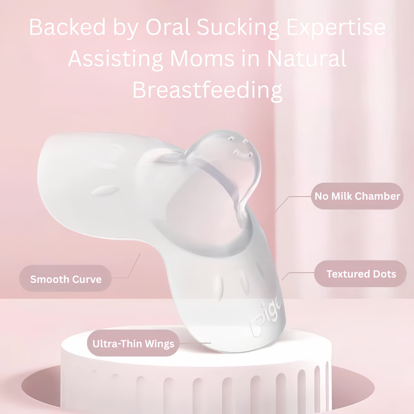 Pigeon Butterfly-Shaped Nipple Shield 2pcs/box 贝亲蝶翼型乳头保护罩