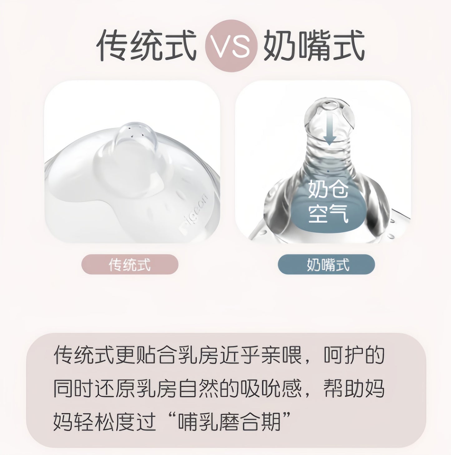 Pigeon Butterfly-Shaped Nipple Shield 2pcs/box 贝亲蝶翼型乳头保护罩
